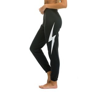 Aviator Nation Bolt Sweatpants - Charcoal